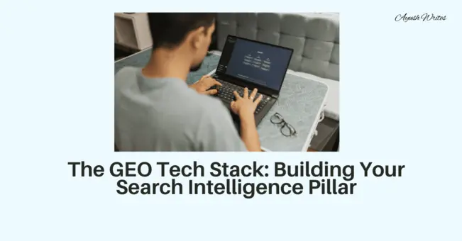 GEO Tech Stack