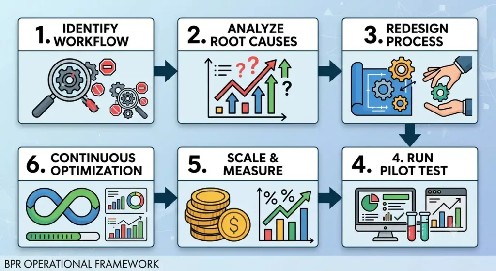 Business Process Re-engineering Steps