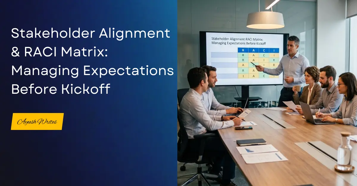Stakeholder Alignment & RACI Matrix